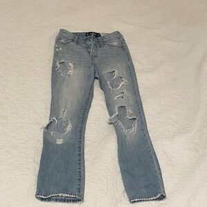 Hollister Light Blue Boyfriend Jeans